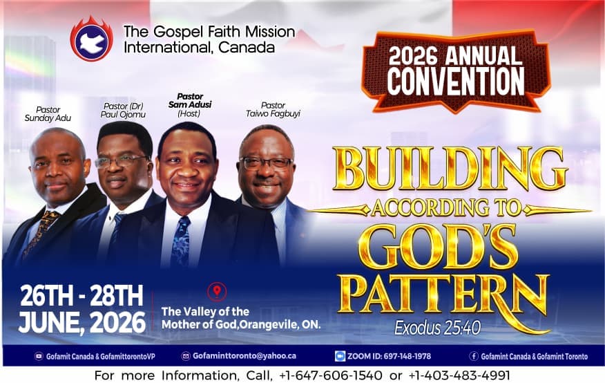 Convention 2026 — The Valley of the Mother of God, Orangeville