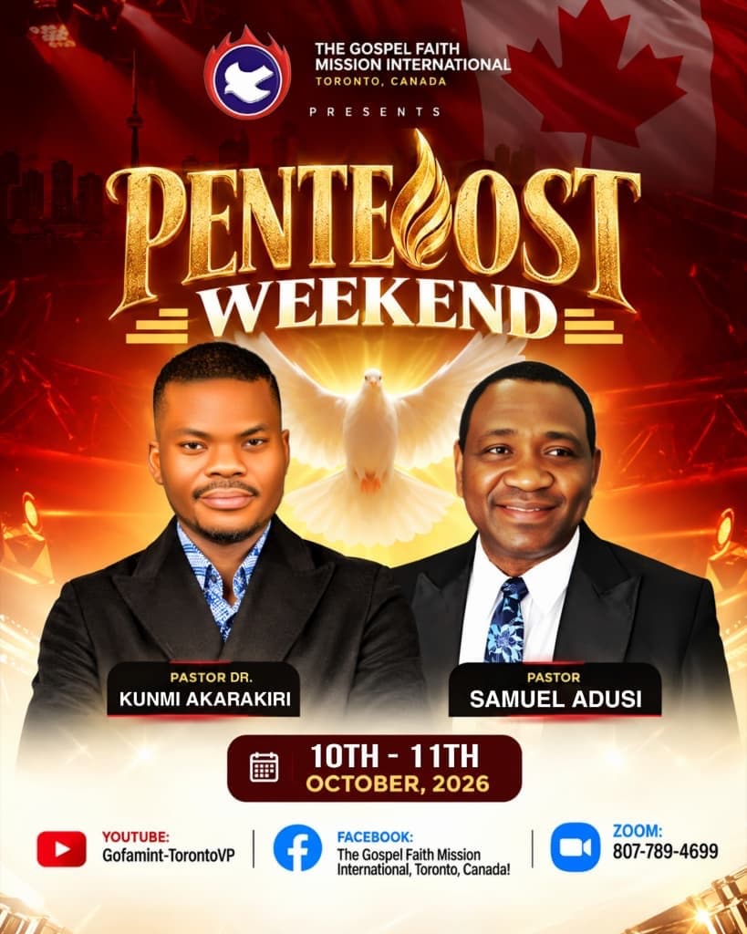 Pentecost Weekend